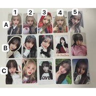 IVE OFFICIAL PHOTOCARD IVE MINE IVE SWITCH POB LIZ PHOTOCHARD