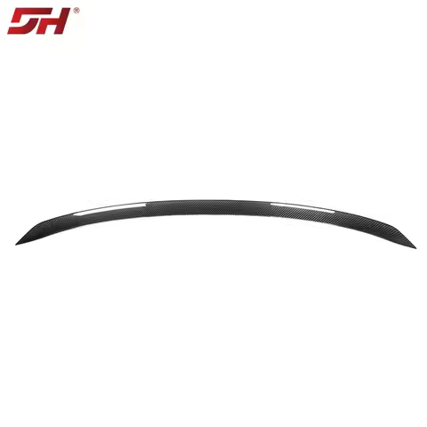 High Quality Trending Car Carbon Fiber Turbo Style Rear Spoiler for Porsche Cayenne 9YA Coupe Turbo