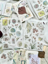 春季的呢喃祝福 轉印貼紙包 共兩款