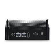 BASAORO Fanless Industrial Mini PC i5, Mini Computer Win 11 Pro, 16G RAM 256G SSD Core i5 8260U Indu