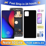 Note 10 Lite 6.7''For Samsung For AMOLED Note10 Lite N770F N770F/DS LCD Display Touch Screen Digitiz