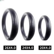 NEEDWAY Beach Bicycle Tube, 20x3.0 20x4.0 24x3.0 24x4.0 Bike Inner Tube, Mountain Bike Butyl Rubber 