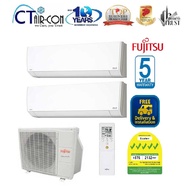 FUJITSU PEARL SERIES (5ticks) Inverter System 2 Wall Mounted Air Con Unit