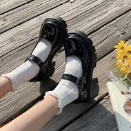 รองเท้าโลลิต้าผู้หญิงญี่ปุ่นMary Janeรองเท้าผู้หญิงวินเทจสาวนักเรียนJKเครื่องแบบรองเท้าส้นสูงแพลตฟอร์มรองเท้าคอสเพลย์ขนาดบวก