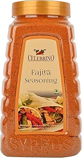CELEBRINO Authentic Fajita Seasoning Mix – Smoky, Spicy Tex-Mex Spice Blend for Chicken, Beef, Shrim