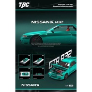 TPC 1/64 Nissan Skyline GT-R (R32) Green Carbon