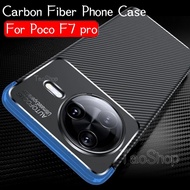 Carbon Fiber Phone Case For Xiaomi Poco F7 pro Ultra F7pro F7Ultra F 7 PocoPhone F7pro F7Ultra PocoF