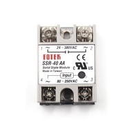 KingD solid state relay SSR-40AA-H 40A actually 80-250V AC TO 90-480V AC SSR 40AA