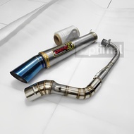 Daeng sai4 exhaust pipe for Mio sporty Mio soulty Mio soul i Mio Gear click Mio GT Xeon Mio gravis MSi Fino 51mm