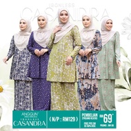 [Batch 9] Baju Kurung Casandra Kurung Ironless Anggun Cotton Collection