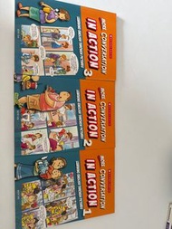 哈佛學霸夏天育兒必讀Scholastic More Conversation in Action Books (1-3)