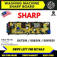 ES721X / ES821X / ESX1521 SHARP Washing Machine PCB Board / Board Mesin Basuh / Sharp Board