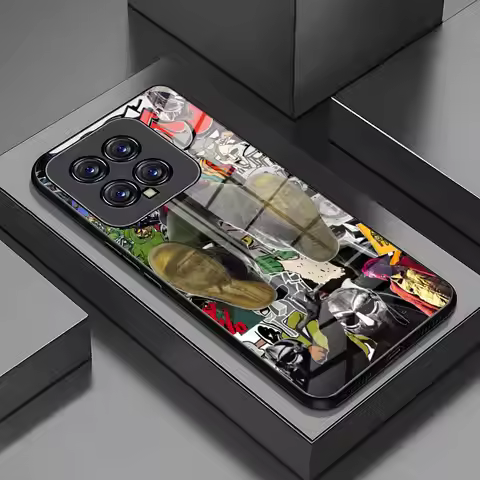 MF DOOM Rapper Phone Case for xiami 14 13 12 11 pro 12T 12X Note X5 X6 M6 F5 F6 POCO Ultra Glass Des