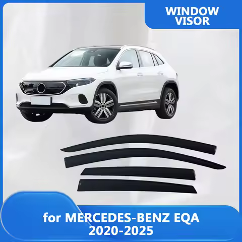 Window Visor for MERCEDES-BENZ EQA 2020-2025 Wind Deflectors Rain Guards Door Visor Vent Shades Vent