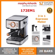 Morphy Richards 3-in-1 Expresso Machine 172EM1