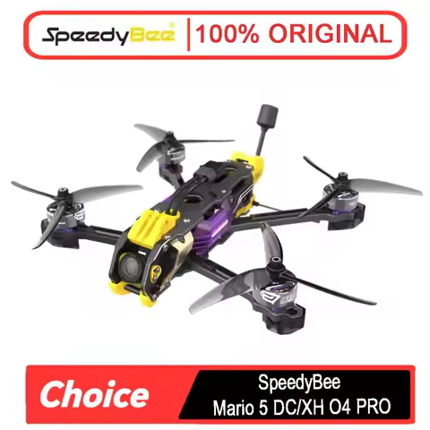 SpeedyBee Mario 5 DC/XH O4 PRO Air Unit 5" FPV Drone - 6S Lipo F405 V4 55A Stack Bee Storm 2306.5 PR