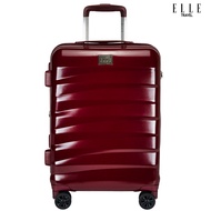 ELLE Travel Rip Curl Collection, กระเป๋าเดินทางขนาดเล็กไซส์ 20"นิ้ว ถือขึ้นเครื่อง เพิ่มช่องเสียบ USB จากด้านในกระเป๋า.ออกแบบโดยฝรั่งเศส