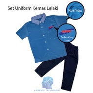 Uniform Set Tadika Kemas Lelaki (Koshibo)