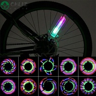 CHLIZ Bike Wheel Signal Light Colorful LED MTB Bicycle Wheelchair Lamp