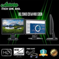 ( GRADE A ) DELL 20" INCH E2016H MONITOR WIDE SCREEN