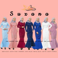 🔥HOT ARRIVAL🔥 SUZANA EXCLUSIVE KURUNG BAJU TUNANG BAJU NIKAH CANTIK SIMPLE LACE (CODE:DBC)