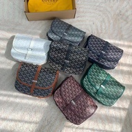 Goyard Goyard Goyard hobo Underarm Men Women Couple Saddle Bag One Shoulder Messenger Messenger Bag 