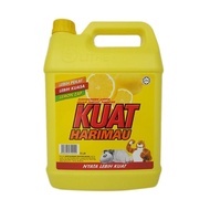 Kuat Harimau Dishwashing Liquid Lemon 5L