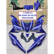 Rapido Cover Set Yamaha Y15ZR V1 V2 MX King GP Blue Accessories Motor Y15 Ysuku Blue Color Y15ZR