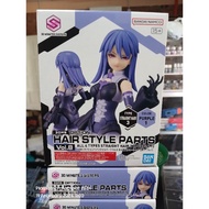 BANDAI 30MS OPTION HAIR STYLE PARTS STRAIGHT HAIR 3 PURPLE 1
