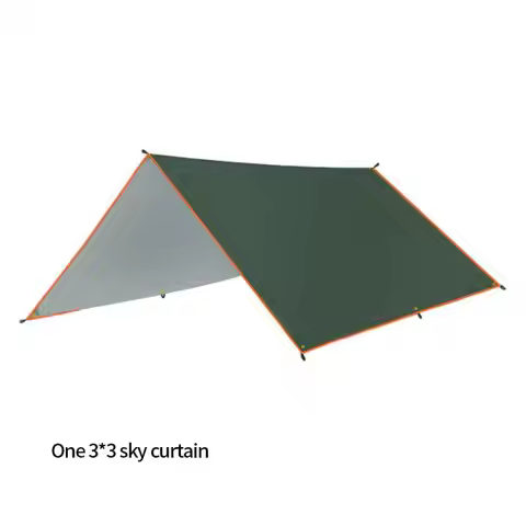 5x3m 4x3m 3x3m Waterproof Tarp Tent Shade Ultralight Garden Canopy Sunshade Outdoor Camping Awning T