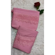 Telekung cotton beg Indonesia new stock