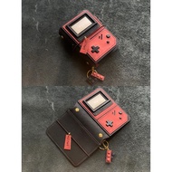 Handcrafted A8 Binder with Retro Gaming Theme - A8 Organizer & Genuine Leather Notebook & A8 Mini Bi