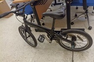 Black Folding Bicycle 16-inch20吋兒童單車, 僅1段速 (無變速), 20吋車轆, 前後轆V刹. 20in kid bike, 1 speed only, V brake