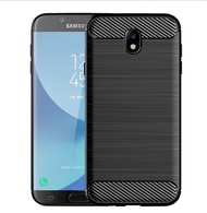 Phone Case For Samsung Galaxy J7 Plus 2017 Refine 2018 Perx Sky Pro DUO Star Max Casing J7V 2nd Gen Arbon Fiber Drawing Cases