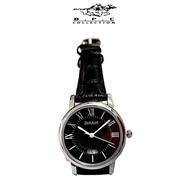 【Watch Women】 Original Polo Club Britannia Fashion Business Design Women Watch Leather Strap with 1 