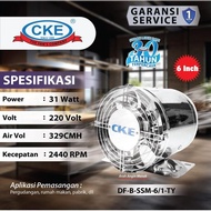 6" Inch Mini Inline Fan/Booster Fan/Air Duct Fan/Exhaust Fan #Gratisongkir #Sale #Discount