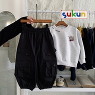 Sukun boom-shaped cargo pants for boys Boys' cargo pants Boys' cargo pants Boys' long pants Children