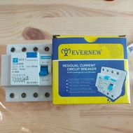 Evernew 40A 4P 100mA ELCB / RCCB