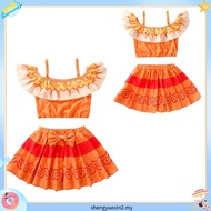 Summer Girls Encanto Swimwear Pepa Swimwear Costume Kids Bathing Suit Bikini