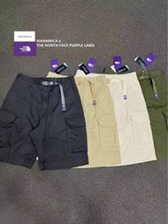 日本優惠預訂 the north face purple label stretch Twill cargo shorts 口袋款工裝短褲