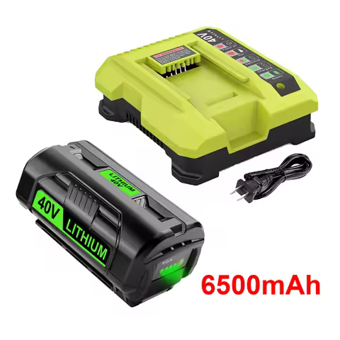 for Ryobi 40V Battery Charger for Ryob 40V Lithium Battery OP4026 OP40601 OP4050A OP4040 OP4030 OP40