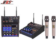 YAMAHA G4 MIXER Bluetooth With 2 Pcs  High Quality Wireless Microphone