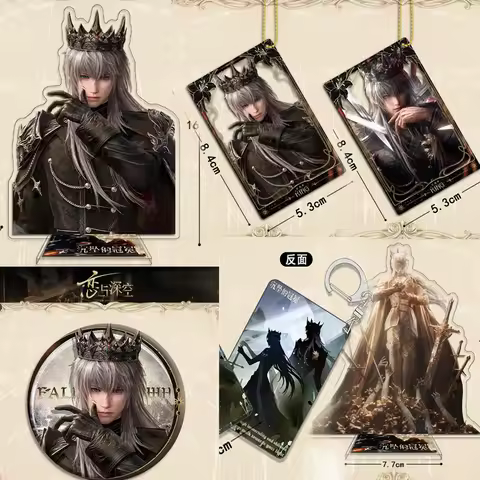 Game Love and Deep Space Acrylic Crown Xavier Stand Cartoon Handsome Shen Xing Hui Model Flowing San