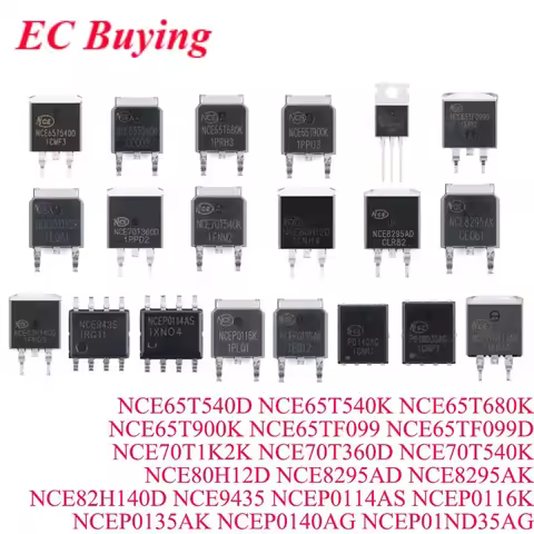 5-50pcs NCE65T540D NCE65T540K NCE65T680K NCE65T900K NCE65TF099 NCE65TF099D NCE70T1K2K NCE70T360D NCE