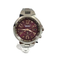 Seiko Women's Watch Rukia Lucky Passport Solar Analog BRD SLV