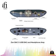 iFi audio Zen DAC 3 USB DAC and Headphone Amp