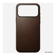 NOMAD เคสหนังกันกระแทก Modern Horween Leather Case ใช้สำหรับ iPhone 17 Series