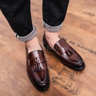 Shoes Men Loafers Boat Classic Leather Formal Tassel Business Gentleman Wedding