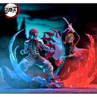 SEGA Demon Slayer Kimetsu no Yaiba XrossLink Figure Akaza & Kyojuro Rengoku set Direct from Japan