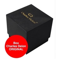 Kirim Langsung 💙 Box Charles Delon Original / Kotak Jam Charles Delon